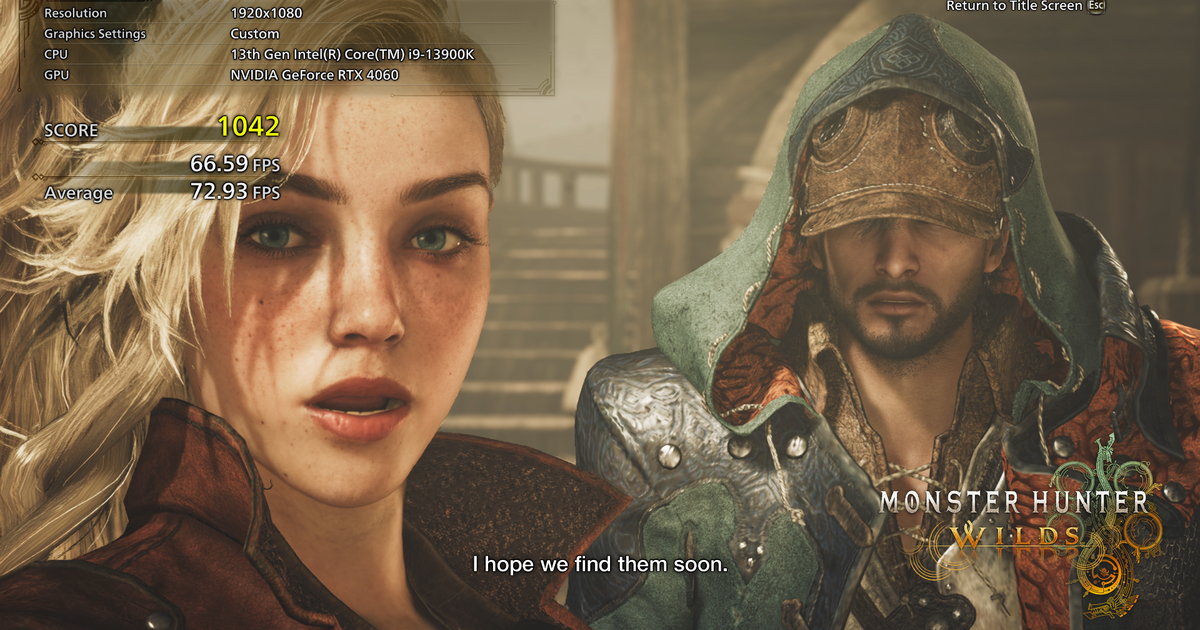 You are currently viewing Monster Hunter Wilds brings hope with newly lowered PC requirements, then dashes it with a benchmark tool