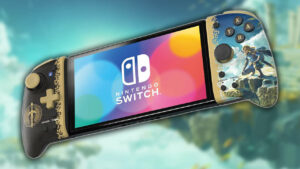 Read more about the article Zelda-Themed Handheld Controller For Nintendo Switch Is 50% Off At Amazon
