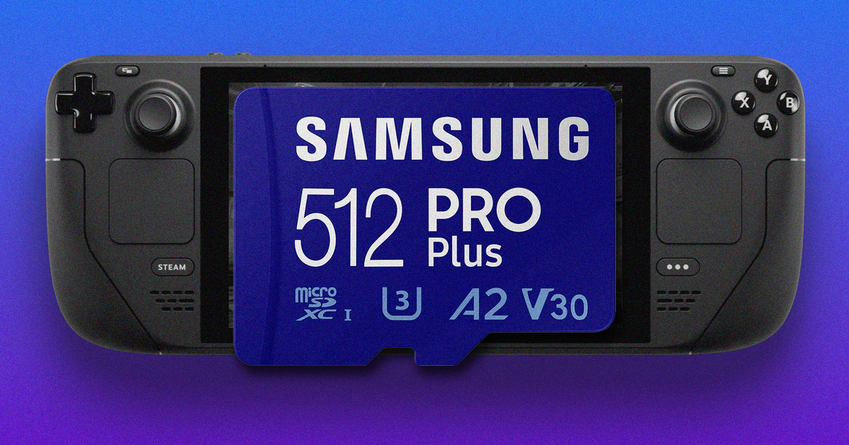 You are currently viewing Amazon just dropped the best Steam Deck microSD card deal I've seen in years