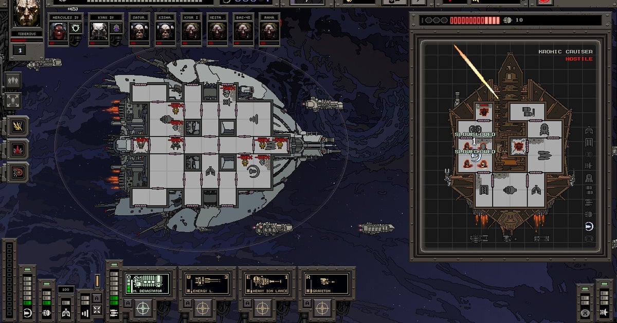 You are currently viewing FTL meets Warhammer 40,000 in tactical space sim Void War