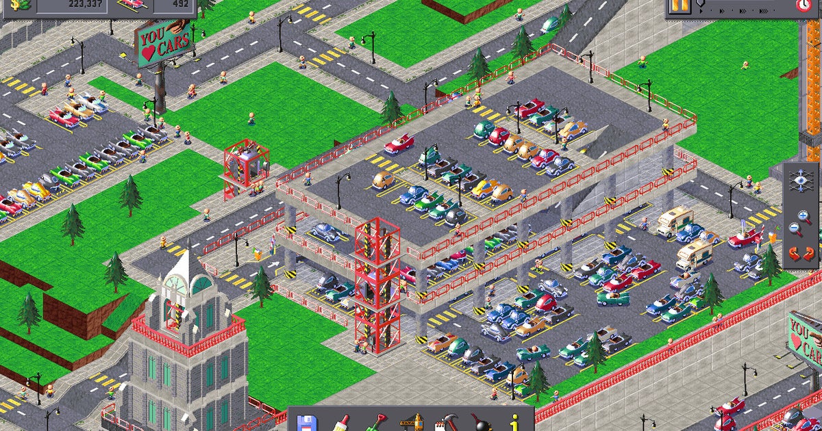 You are currently viewing Car Park Capital is a retro tycoon game in which you try to tarmac the world