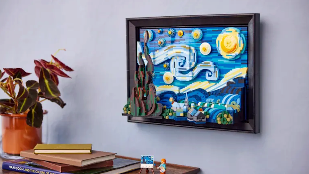 You are currently viewing Lego's 3D Recreation Of The Starry Night Is On Sale For A Great Price At Amazon