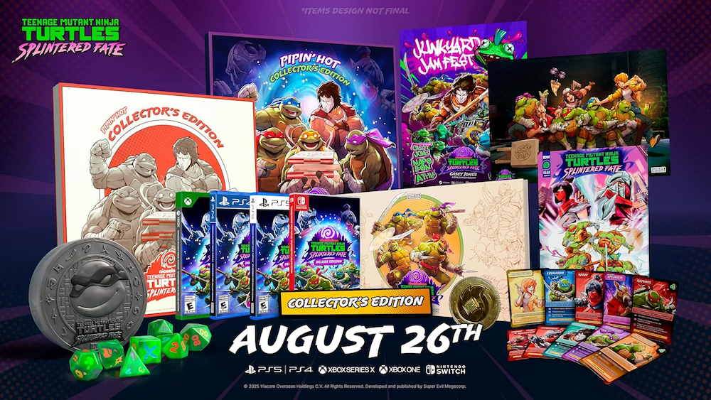 Read more about the article TMNT: Splintered Fate Collector's Edition Is Packaged In A Pizza Box