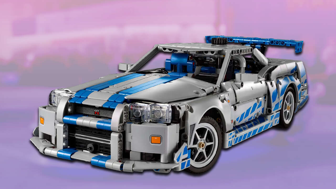 You are currently viewing Lego's Technic 2 Fast 2 Furious Nissan Skyline Is The First Set With A Drift Function