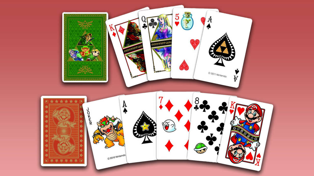 You are currently viewing Official Nintendo Playing Cards – All Of The Mario & Zelda Decks Available Now