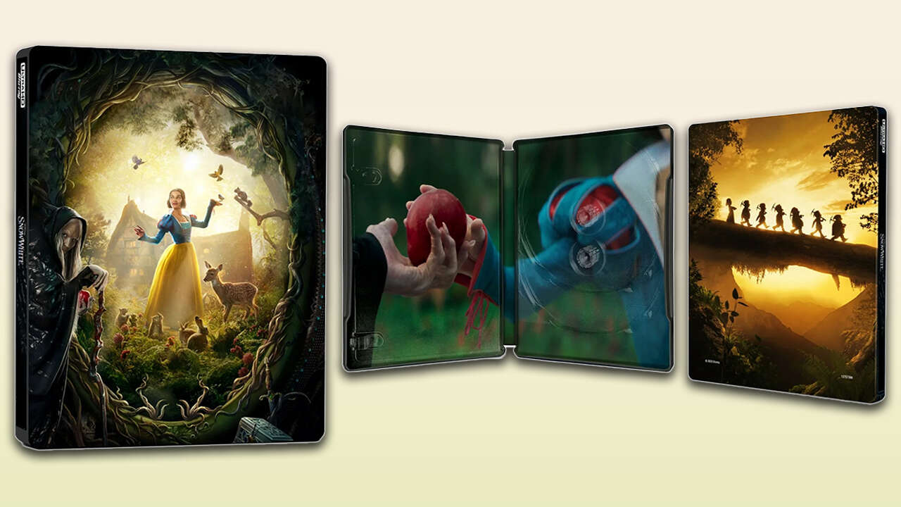 You are currently viewing Preorders For The Snow White Limited Steelbook Edition Blu-Ray Are Available Now