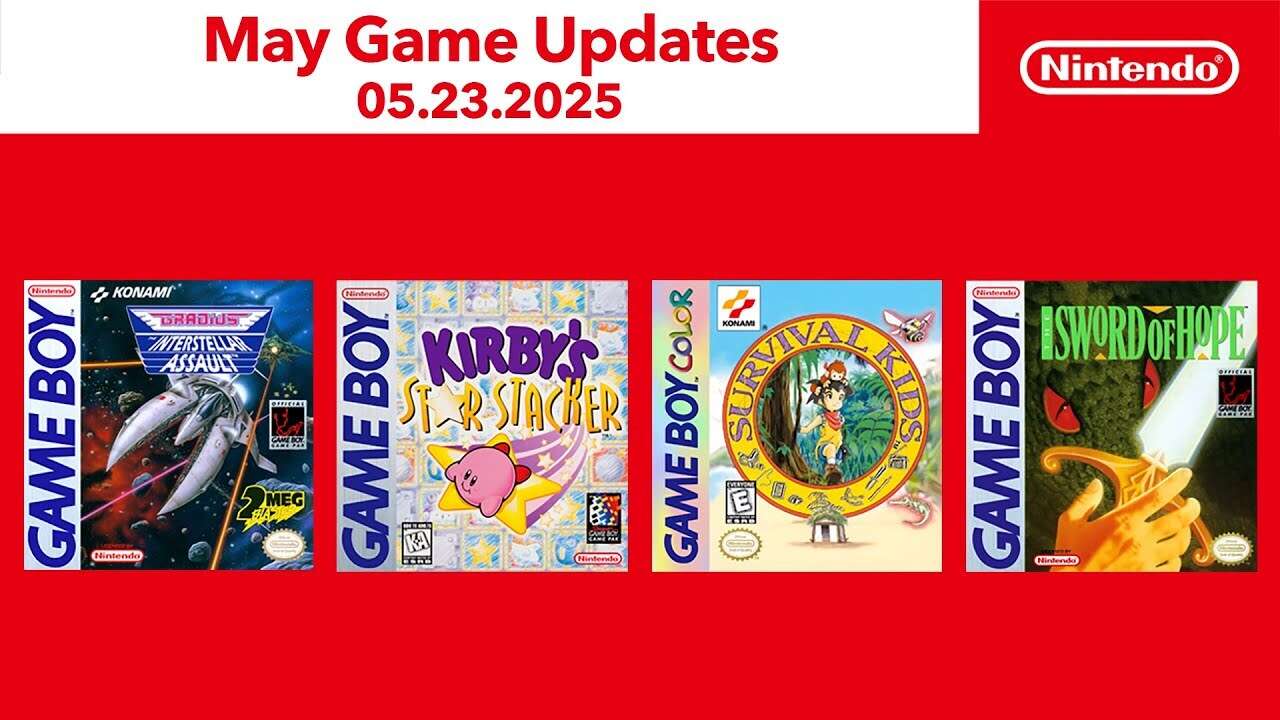 You are currently viewing Switch Online's Game Boy Collection Adds Four Games, Including A Classic Kirby Title