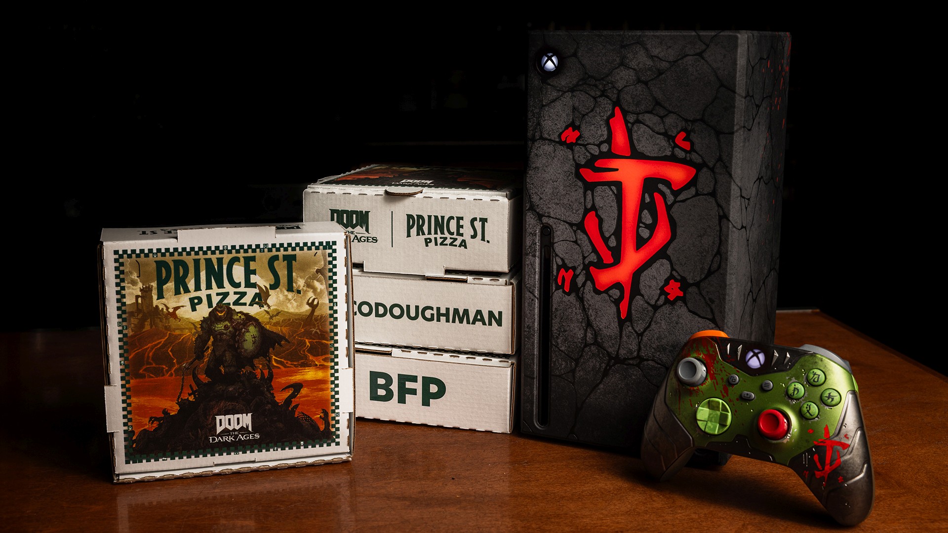 You are currently viewing A Special Delivery from Hell: Xbox and DOOM Team Up with Prince St. Pizza