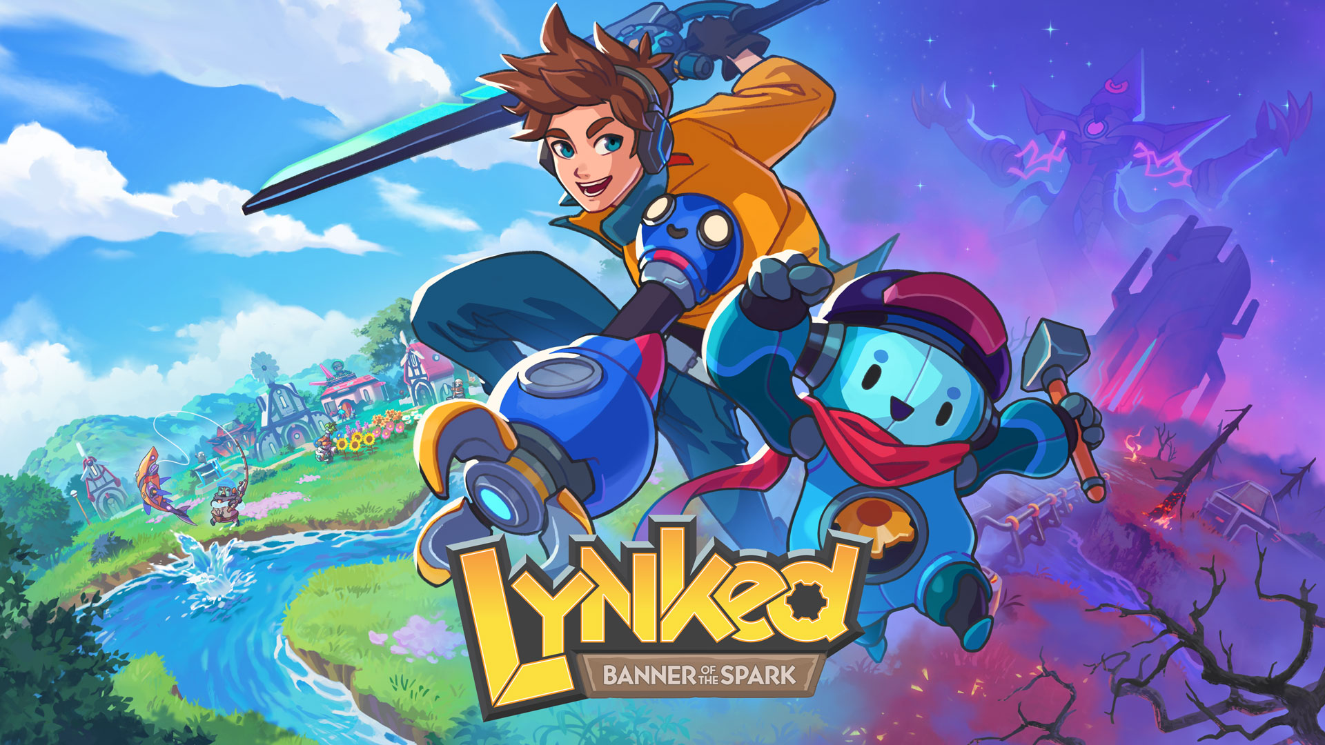 You are currently viewing Lynked: Banner of the Spark – Blending Hack-and-Slash with Town-Building to Make a ‘Rogue-Life’ Game