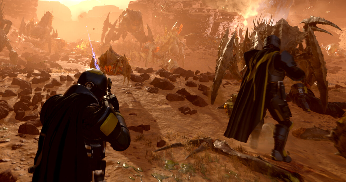 You are currently viewing "PlayStation are great" says Arrowhead's CEO, but whatever the Helldivers 2 devs are making next, it's fully self-funded