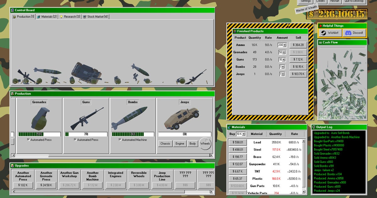 You are currently viewing Military Incremental Complex is freeware classic Dope Wars for arms dealing
