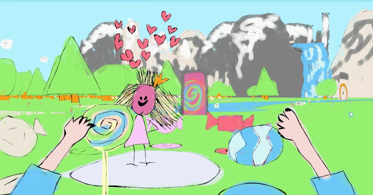 You are currently viewing Odd Dorable is a quirky puzzle game where all of the art was made by the dev's four-year-old kid