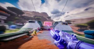 Read more about the article The Splitgate 2 open beta is here, complete with a map maker and dev hunting
