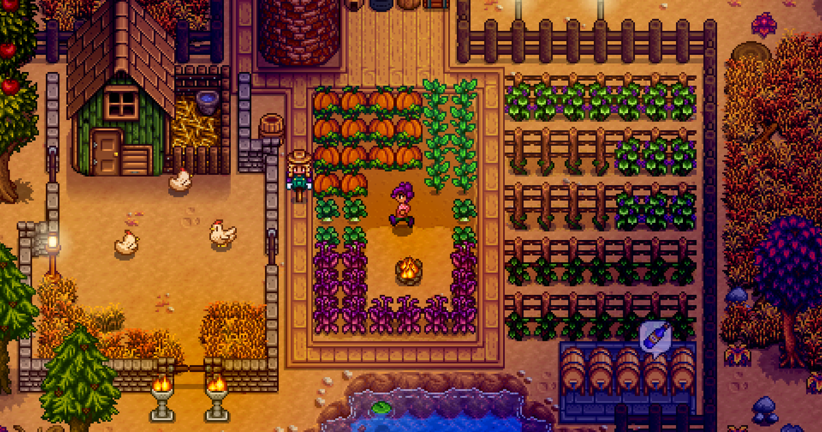 You are currently viewing Eric Barone, the guy who can't stop updating Stardew Valley, says the words "I might eventually make a Stardew Valley 2"