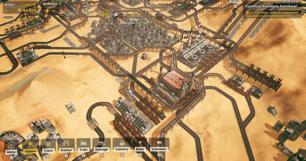 You are currently viewing Cool train strategy game Railgrade gets a free campaign about escaping a rival corporation's planet