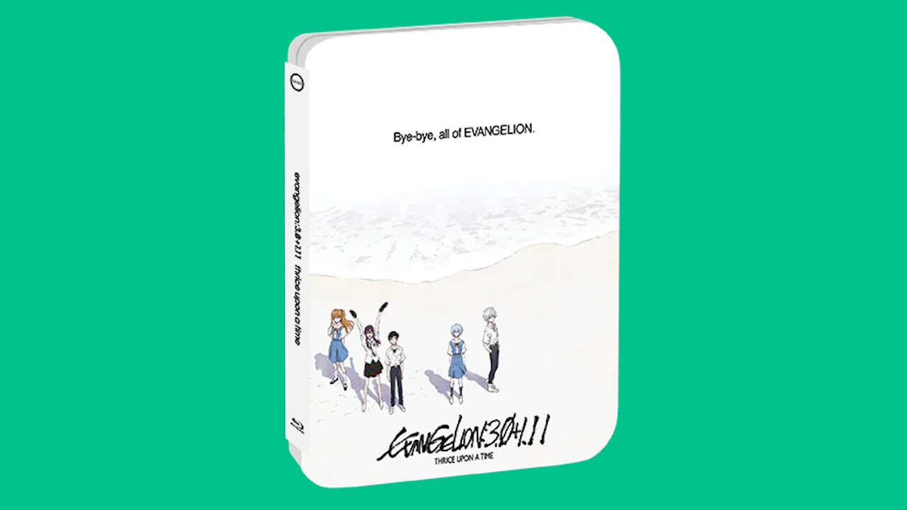 Read more about the article Evangelion 3.0: Thrice Upon A Time Steelbook Edition Is Only $22 At Amazon
