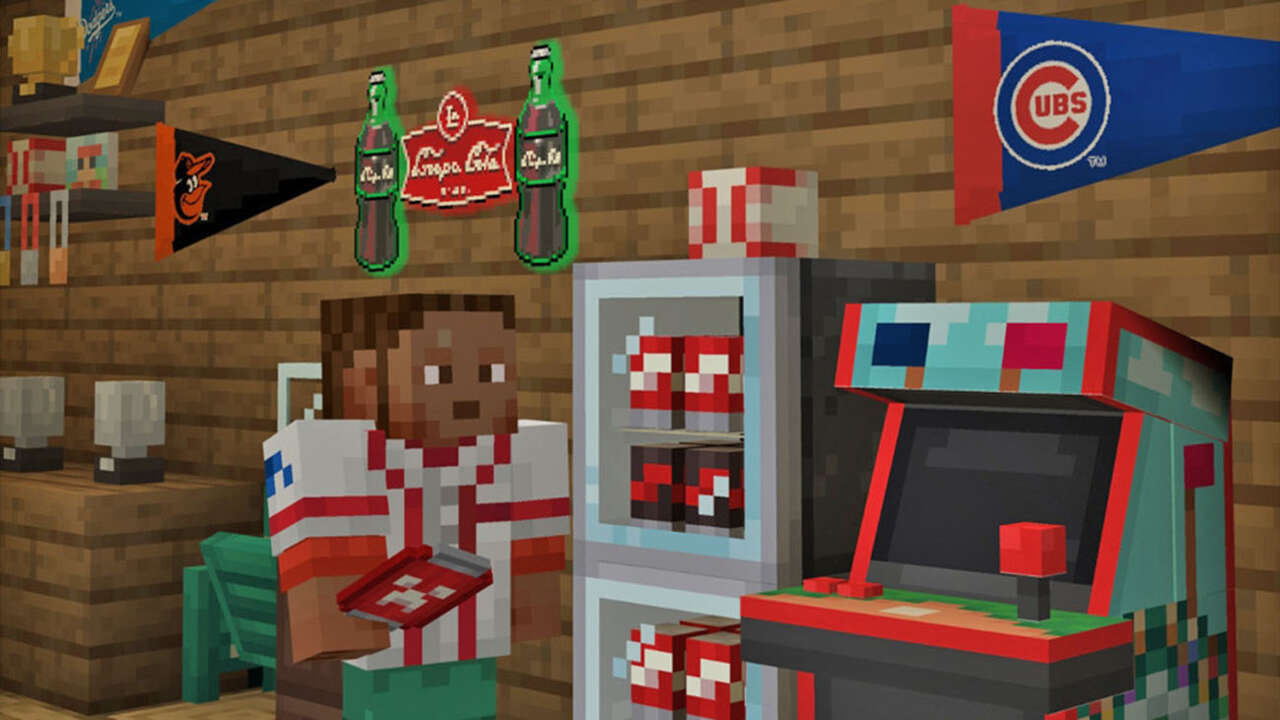 Read more about the article Minecraft And MLB Team Up For Baseball-Themed Fan Caves