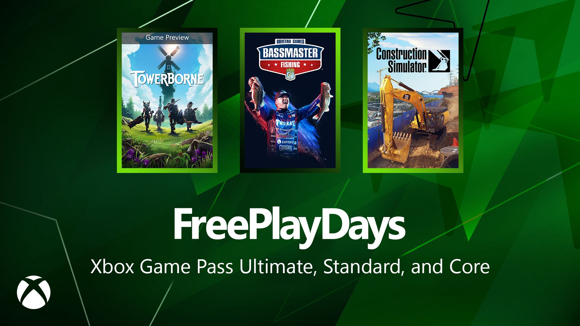 Read more about the article Free Play Days – Towerborne, Bassmaster Fishing and Construction Simulator