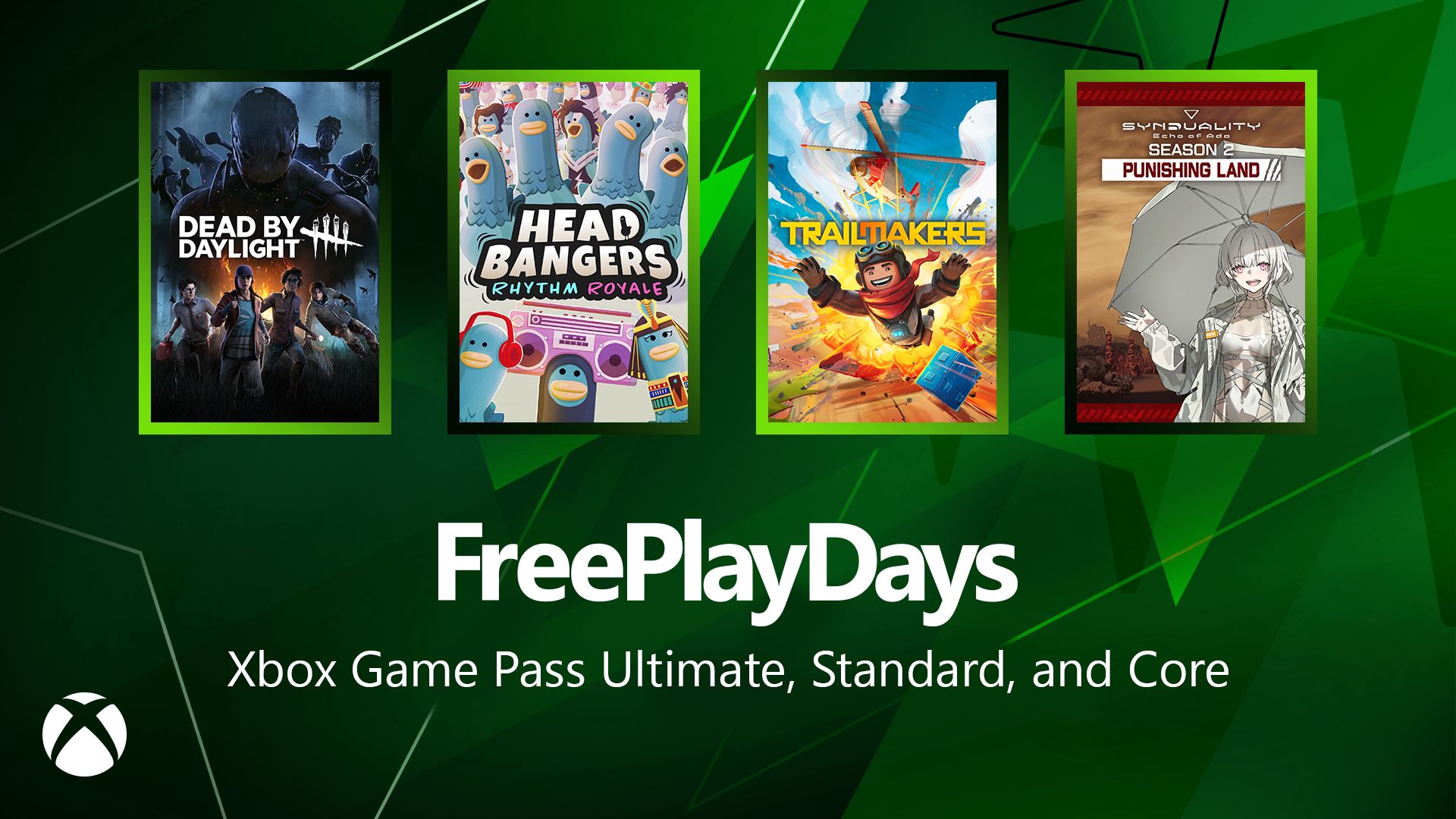 Read more about the article Free Play Days – Dead by Daylight, Headbangers: Rhythm Royale, Trailmakers and Synduality Echo of Ada