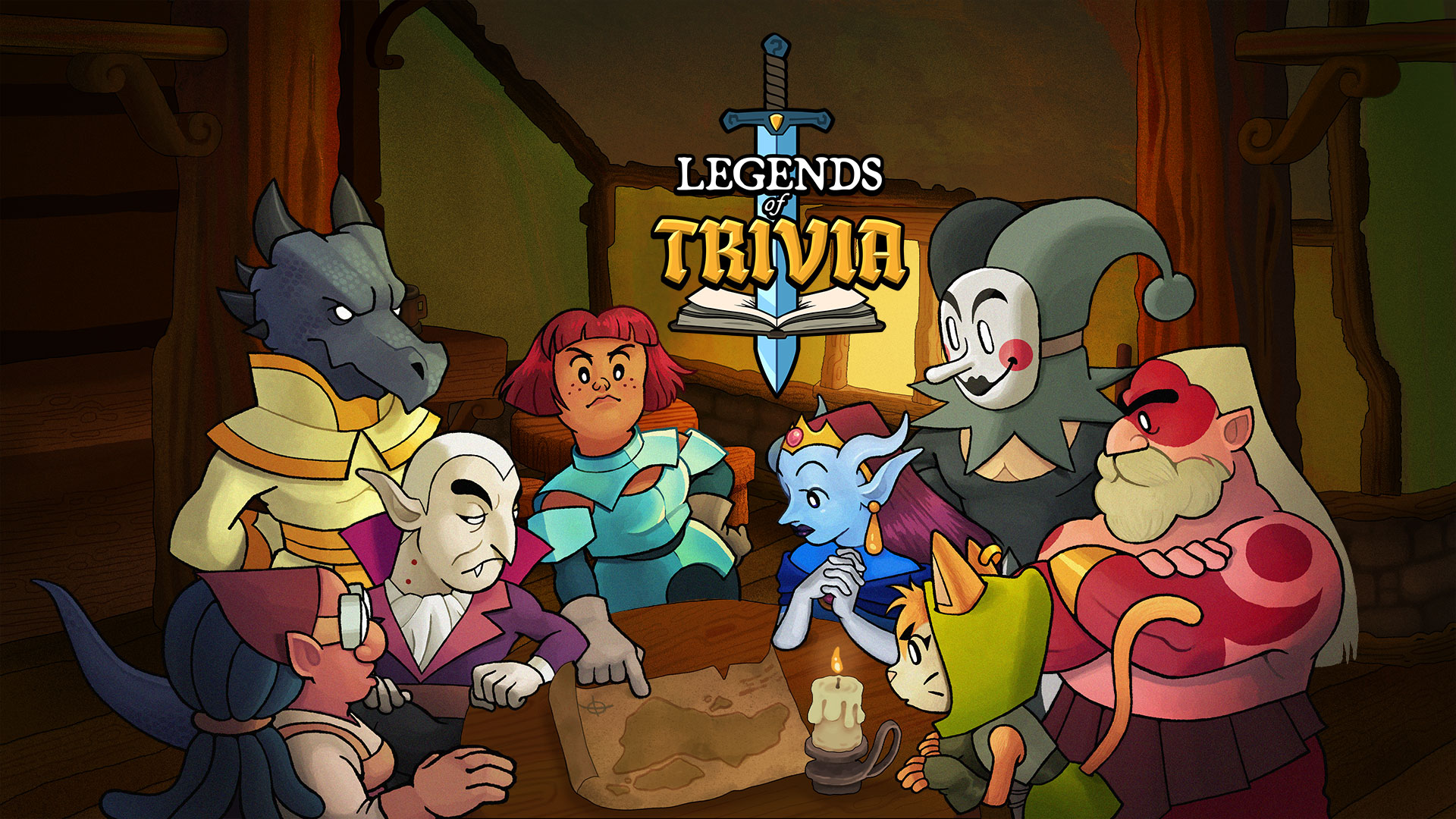 You are currently viewing Learn More About Legends of Trivia, Coming to Xbox in The Jackbox Party Pack 11