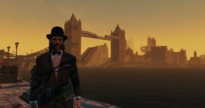 Read more about the article Fallout: London’s DLC is still “coming soon”, but you can now immersively drink its irradiated tea in VR