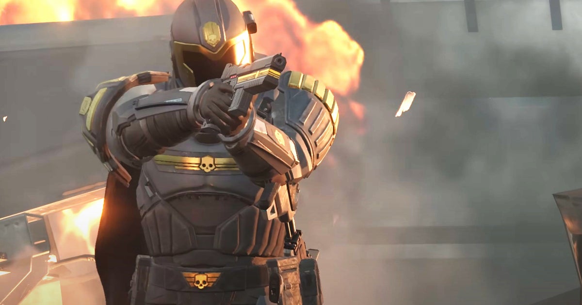 Read more about the article Helldivers 2's next gear drop includes Judge Dredd-style armour, just in case you want to be THE LAW