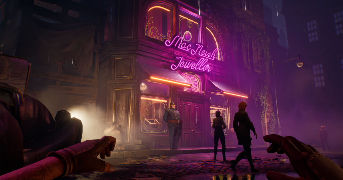 You are currently viewing Warren Spector's Thick As Thieves shows off sneaking in emergent thunderstorms and grappling hooks