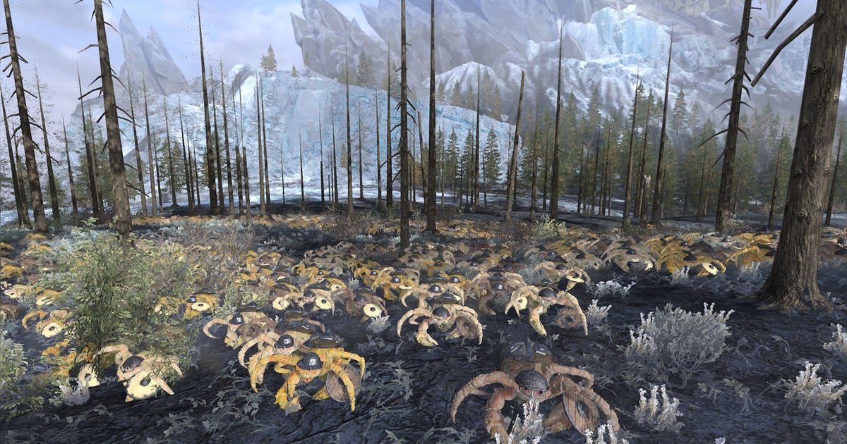 You are currently viewing An entire crab army comes to Total War: Warhammer 3 in the crustacean nation mod