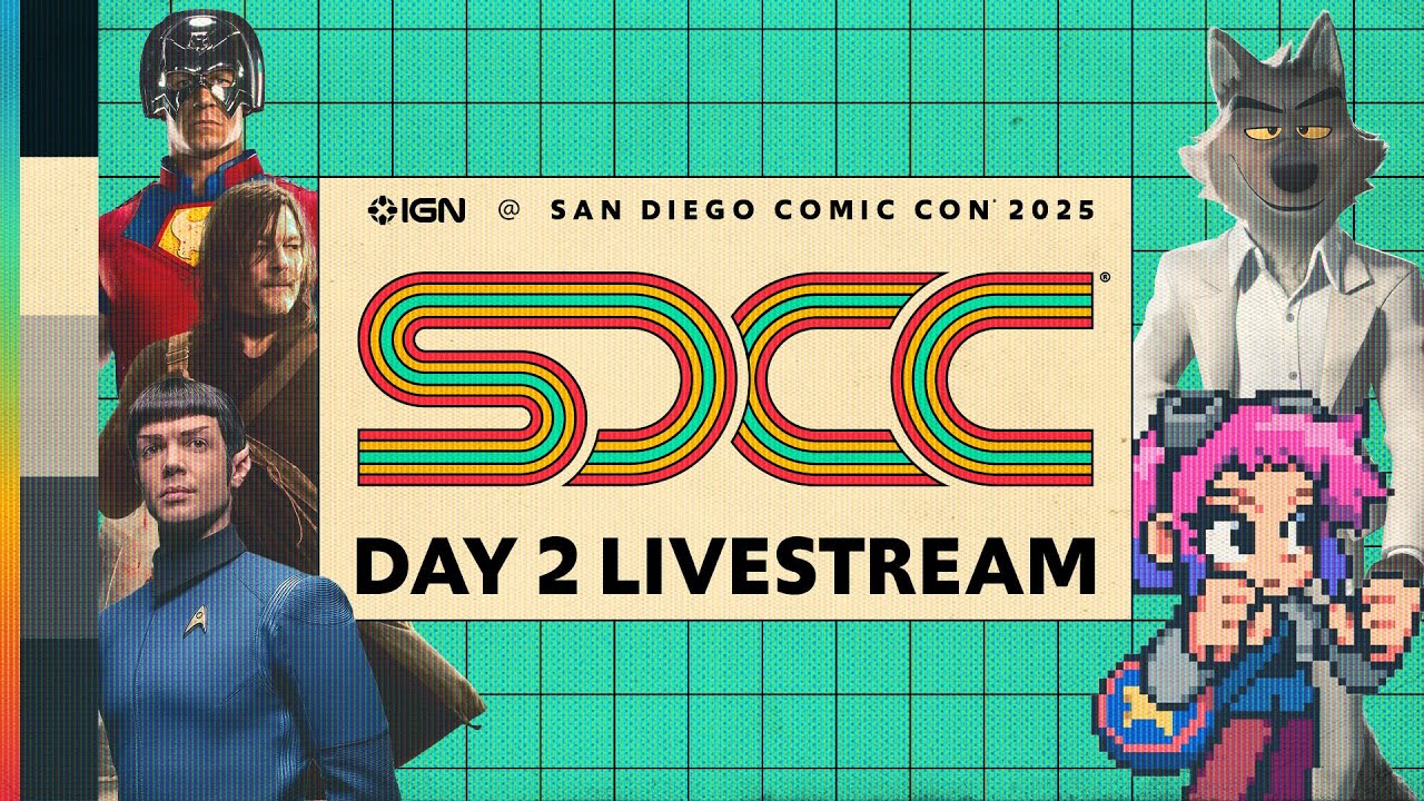You are currently viewing IGN at SDCC – Day 2 Livestream with Peacemaker, Scott Pilgrim EX, TWD: Daryl Dixon, and More