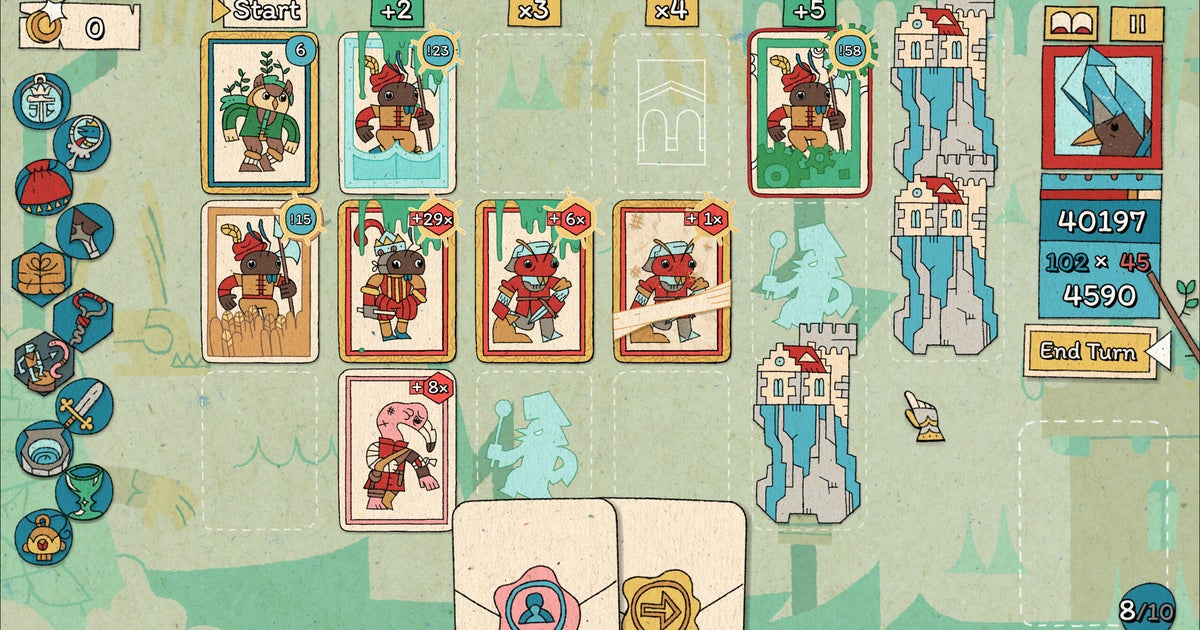 You are currently viewing Grim and joyful deckbuilder The Royal Writ is coming for genre king Balatro next month