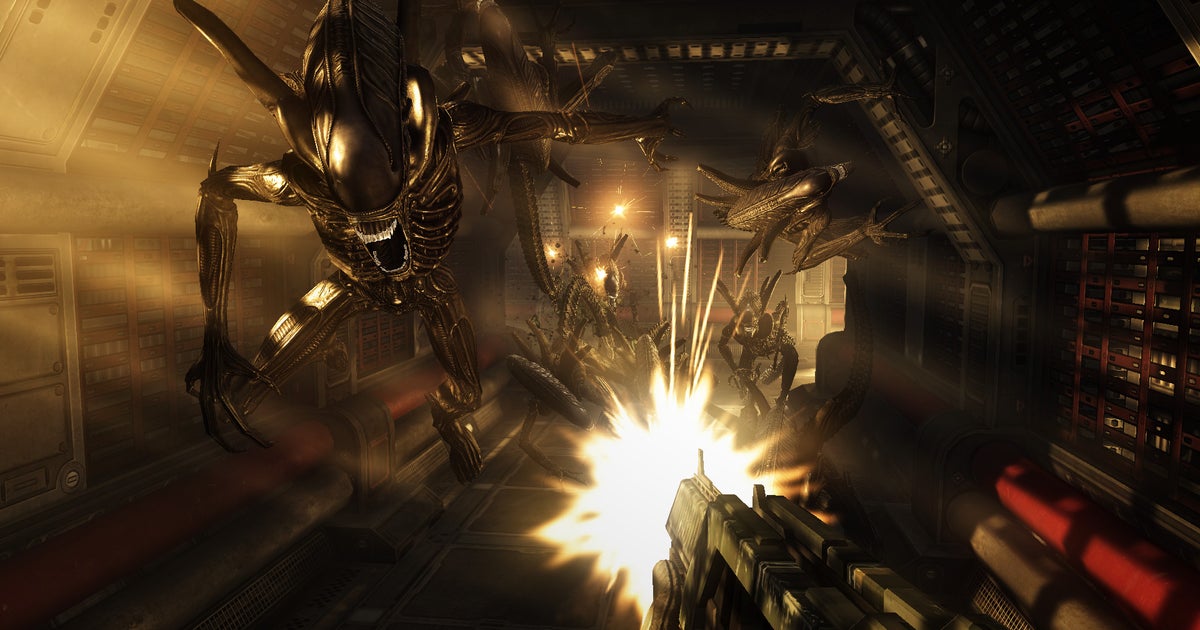 You are currently viewing Ancient Aliens vs Predator game briefly resurrected by Steam player thirst for Six Packs