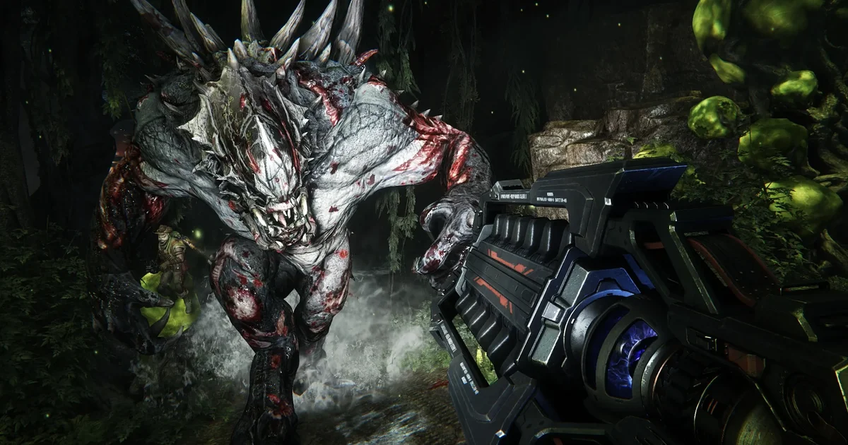 You are currently viewing Scrapped Evolve sequel revealed by concept art, including an asteroid mining station straight of Dead Space