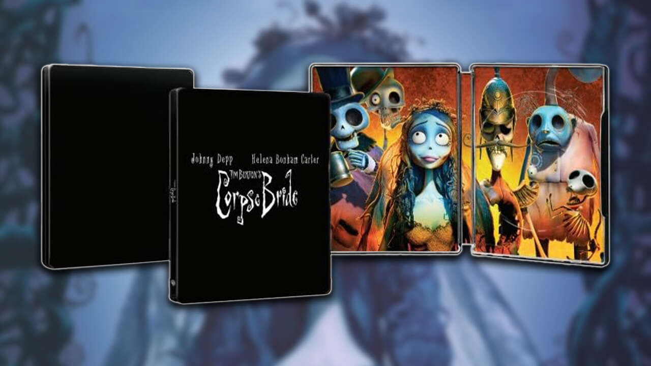 Read more about the article Tim Burton's The Corpse Bride Getting A Limited-Edition 4K Steelbook Blu-Ray