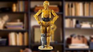 Read more about the article C-3PO Star Wars Lego Statue Gets First Discount At Amazon – Save Big Before Prime Day