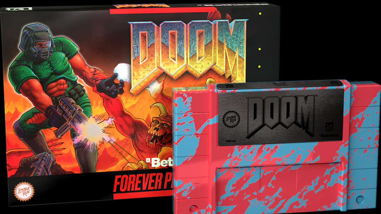 You are currently viewing Doom SNES Limited Run Collection And Rumble Controller Look Sick As Hell