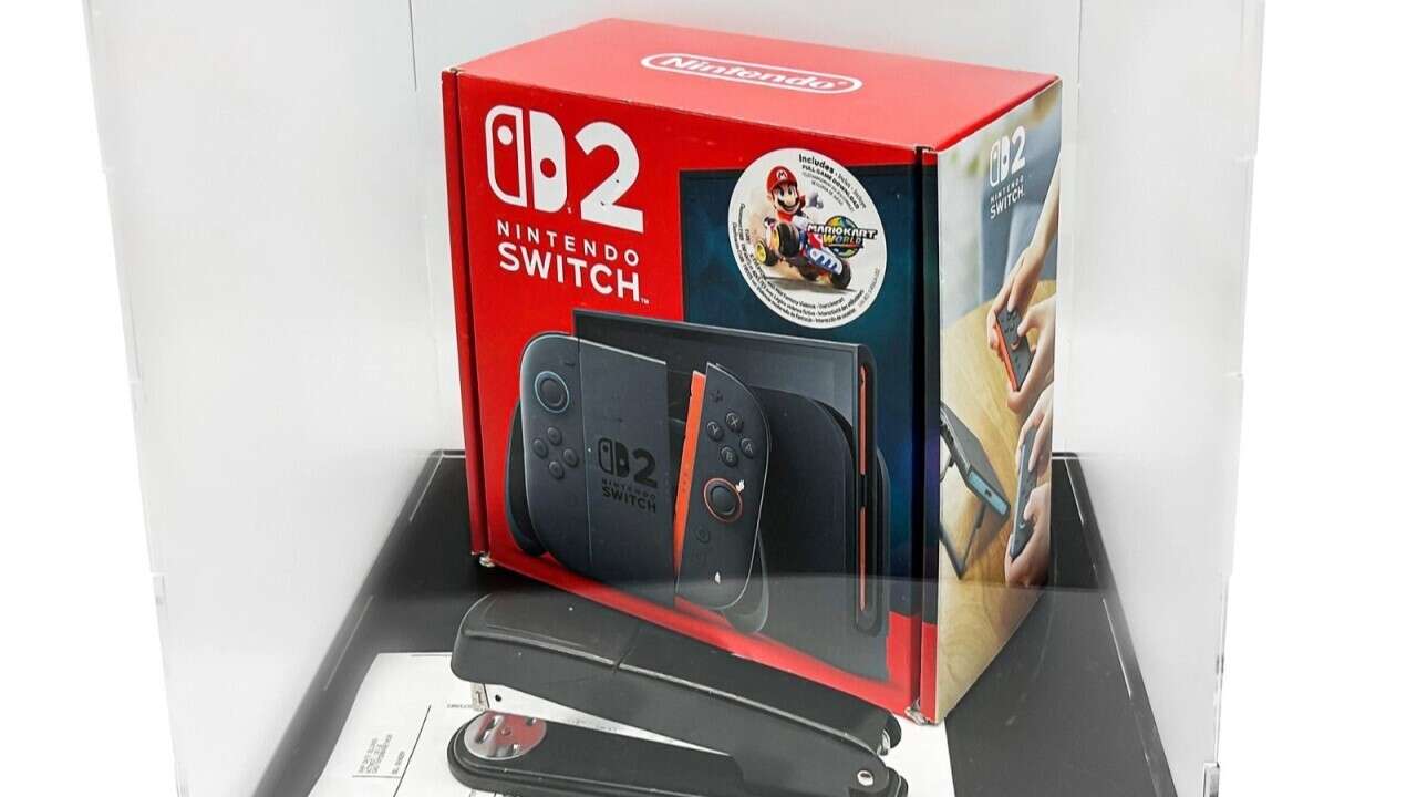 You are currently viewing GameStop Is Auctioning Off The Stapler–And The Staple–That Damaged A Nintendo Switch 2 On Launch Day