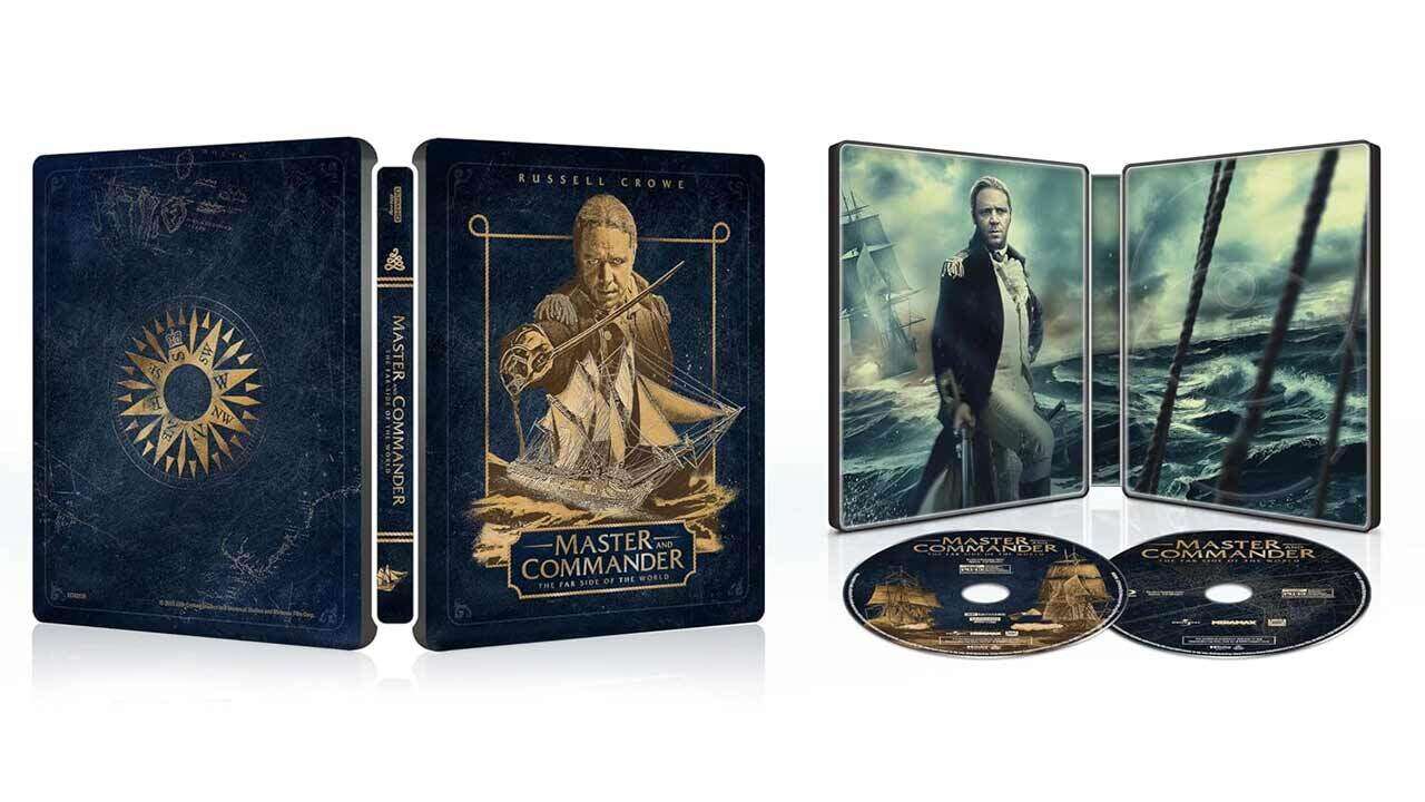 You are currently viewing Master And Commander Finally Sails Onto 4K Blu-Ray With Stylish Steelbook