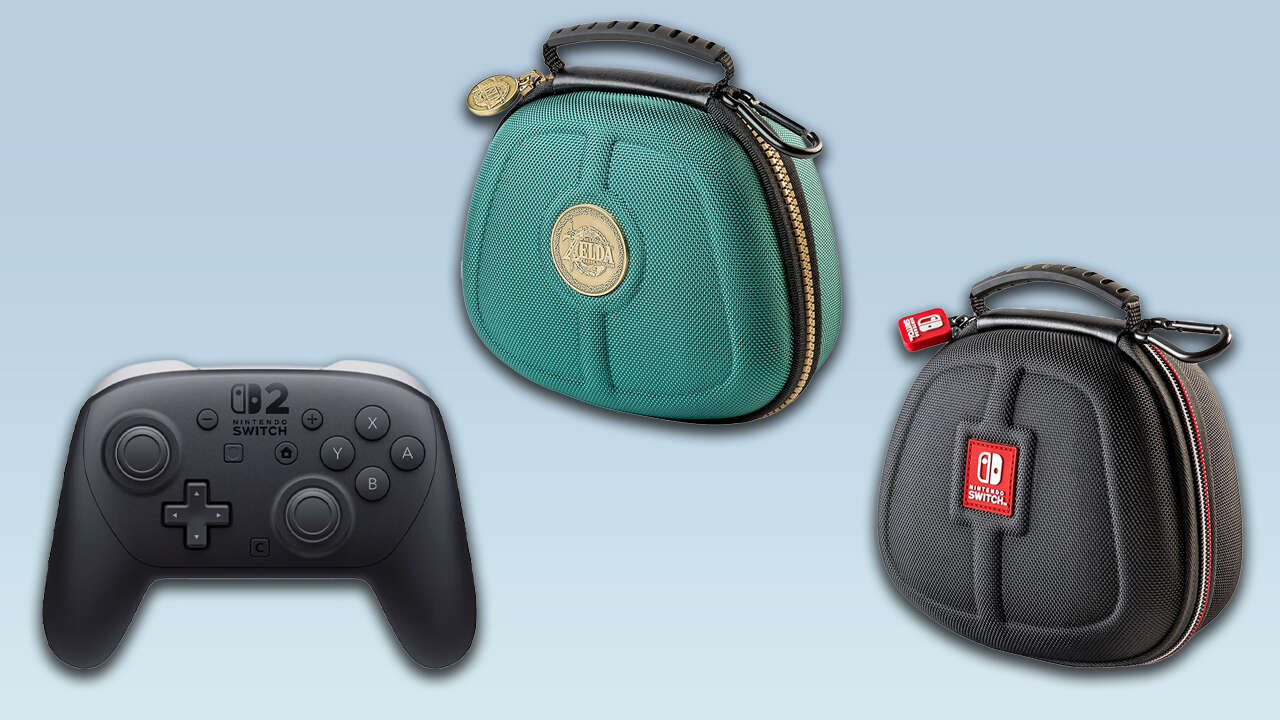 You are currently viewing Check Out This Official Zelda-Themed Switch Pro Controller Carrying Case