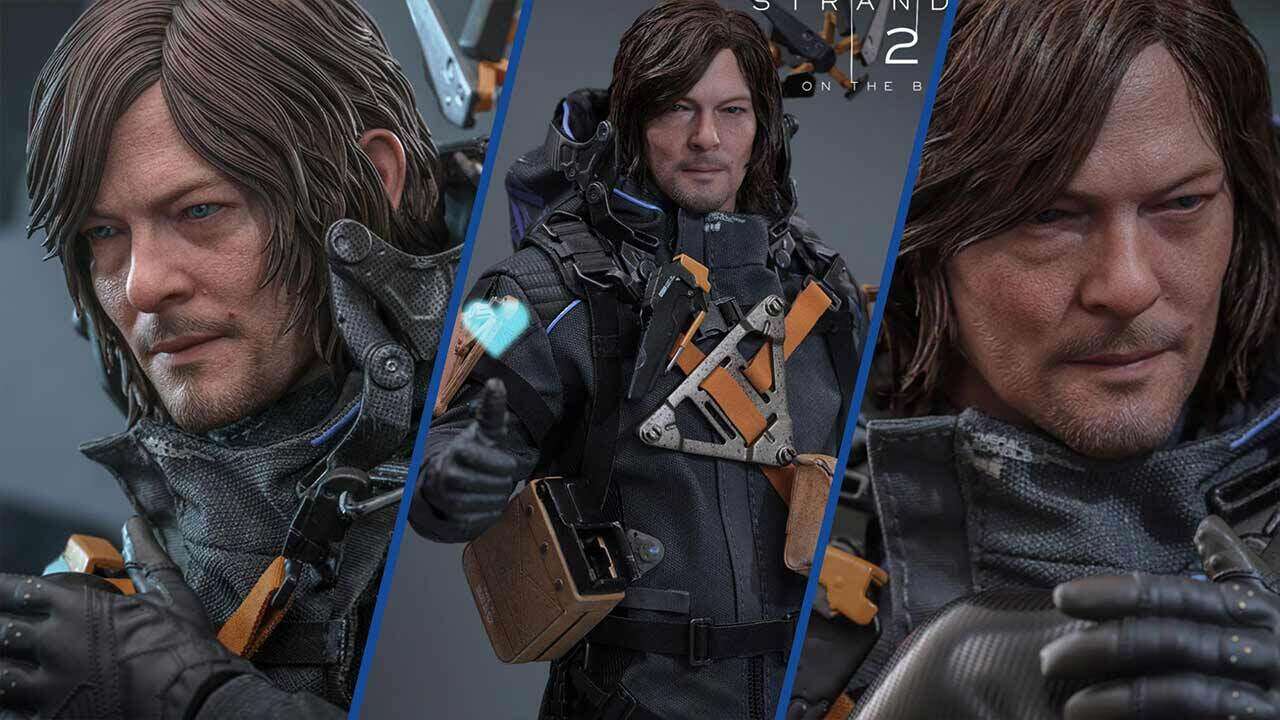 You are currently viewing Impressive Death Stranding 2 Figure Has Real Hair, Tiny Dollman, And Weaponized Pizza