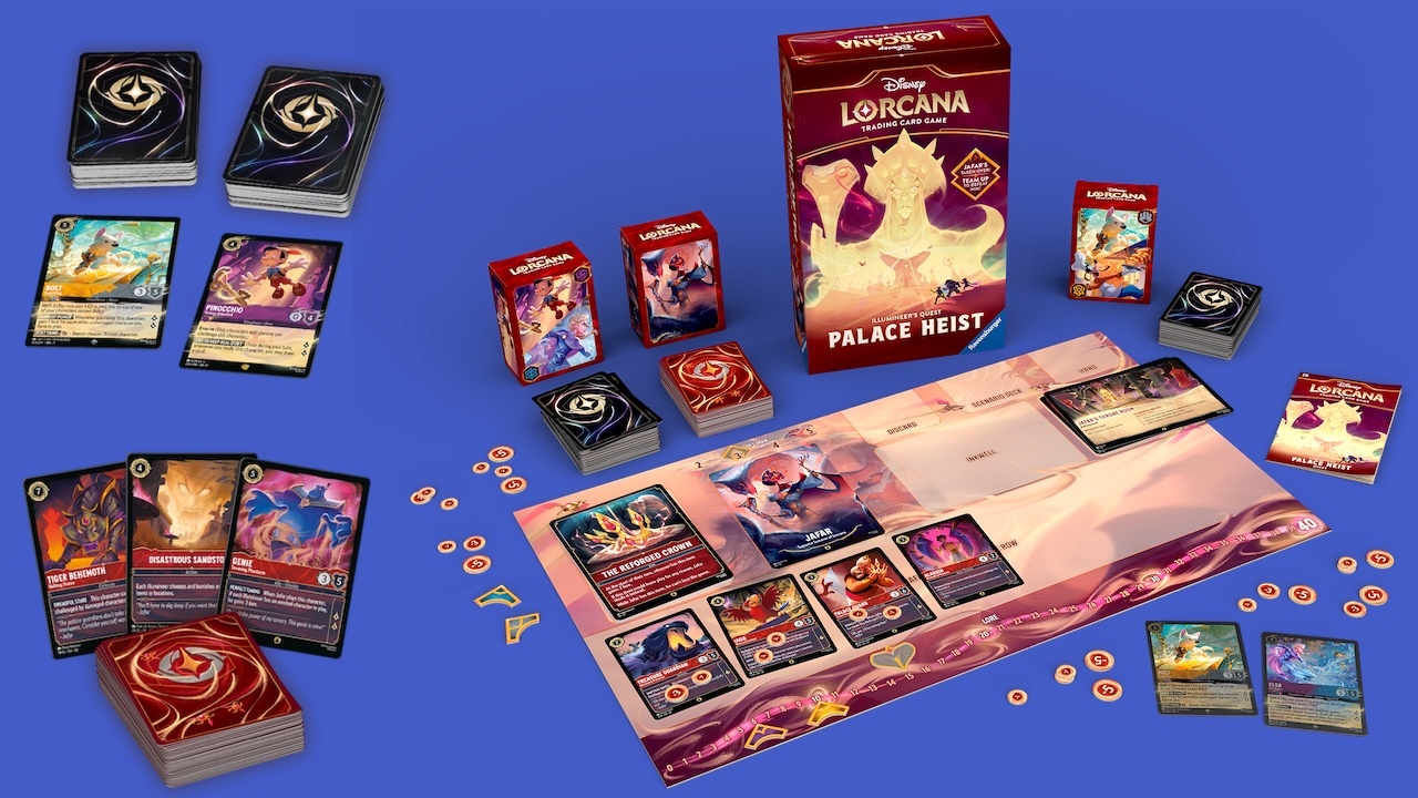 You are currently viewing Disney Lorcana TCG Palace Heist Solo And Co-Op Game Is Steeply Discounted