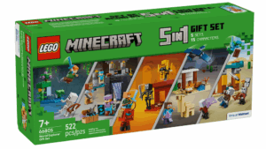 Read more about the article Lego Minecraft 5-In-1 Gift Set Up For Grabs For $45 Exclusively At Walmart