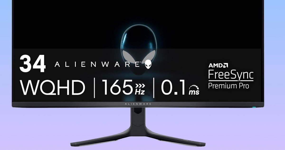 You are currently viewing You can get a 34 inch QLED Alienware monitor for just over $600 at Amazon right now