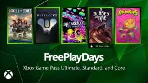 Read more about the article Free Play Days – Skull & Bones, Destiny 2, Breakout Beyond, Blades of Fire and Atomicrops