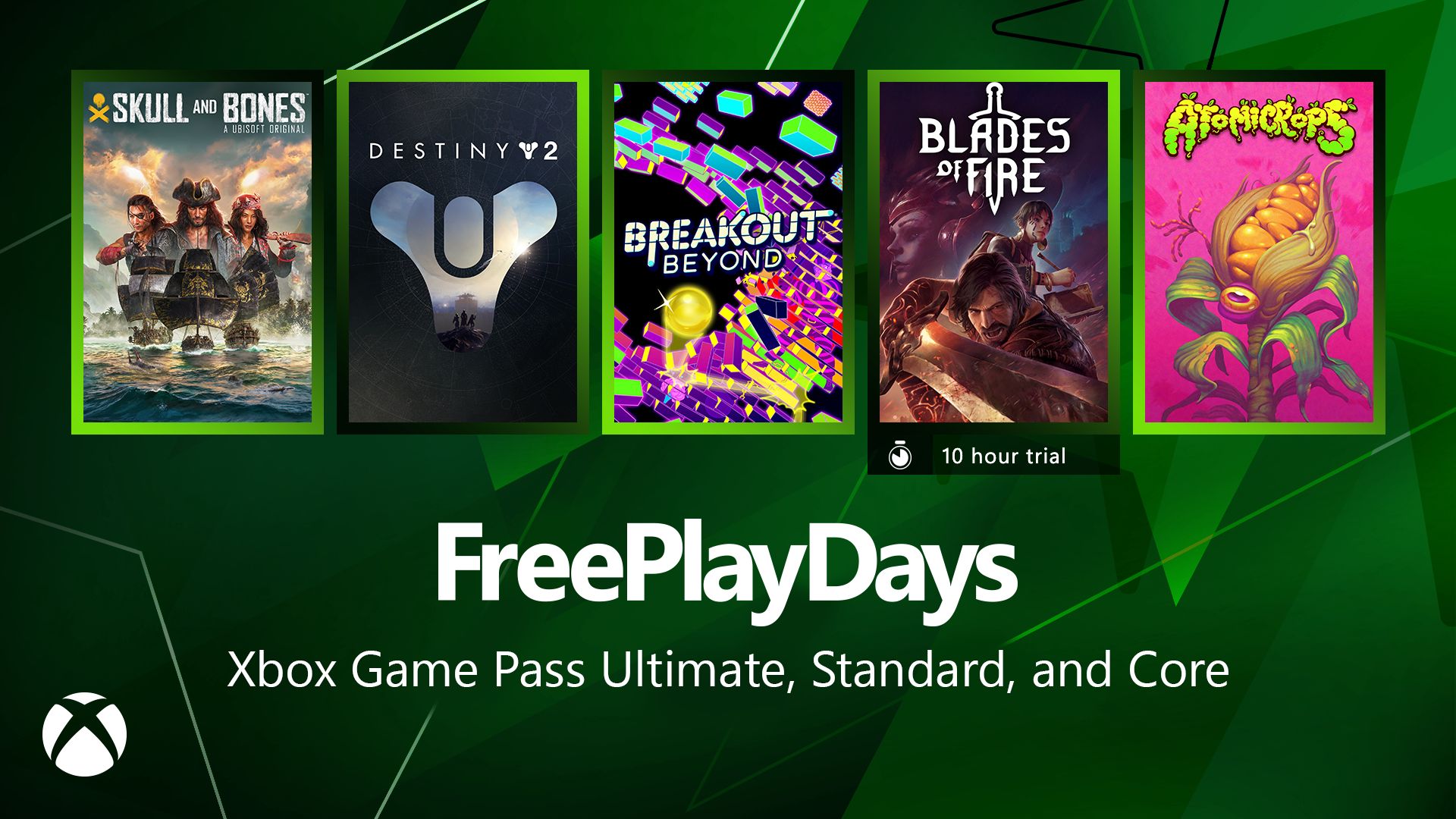 You are currently viewing Free Play Days – Skull & Bones, Destiny 2, Breakout Beyond, Blades of Fire and Atomicrops