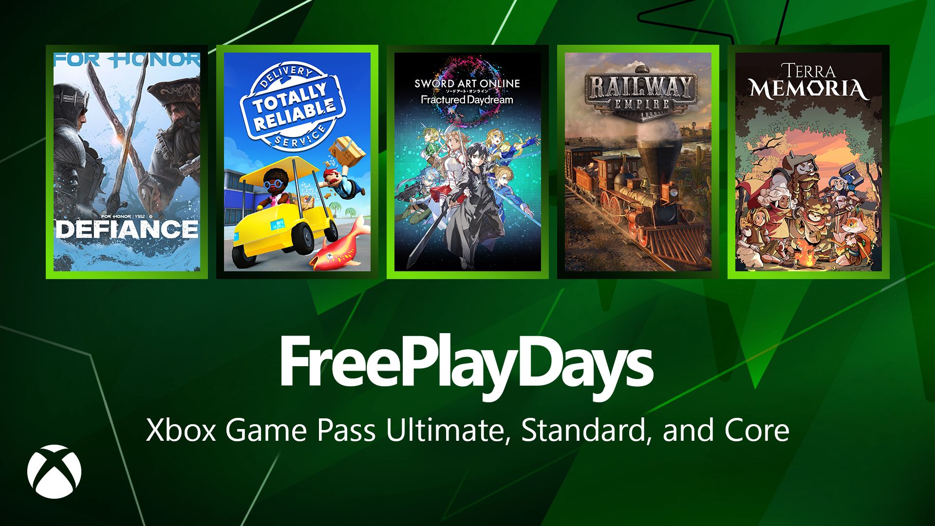 You are currently viewing Free Play Days – For Honor, Totally Reliable Delivery Service, Sword Art Online Fractured Daydream, and More