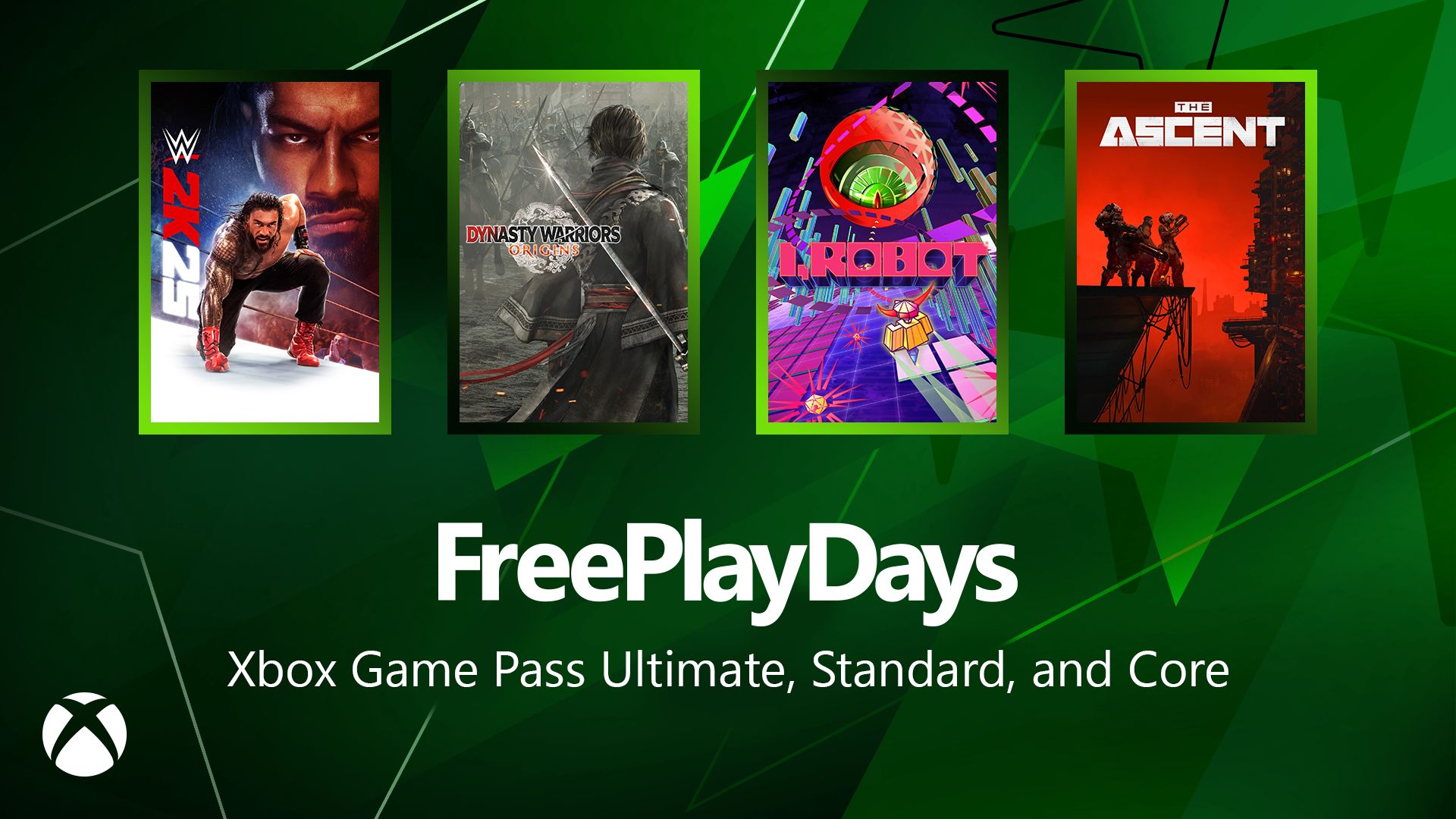 You are currently viewing Free Play Days – WWE 2K25, Dynasty Warriors: Origins, I, Robot, and The Ascent