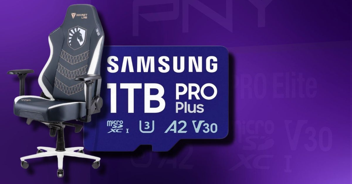 Read more about the article I've found some huge discounts on Steam Deck micro SD cards, Secretlab chairs, and a RTX 4070 Ti PC