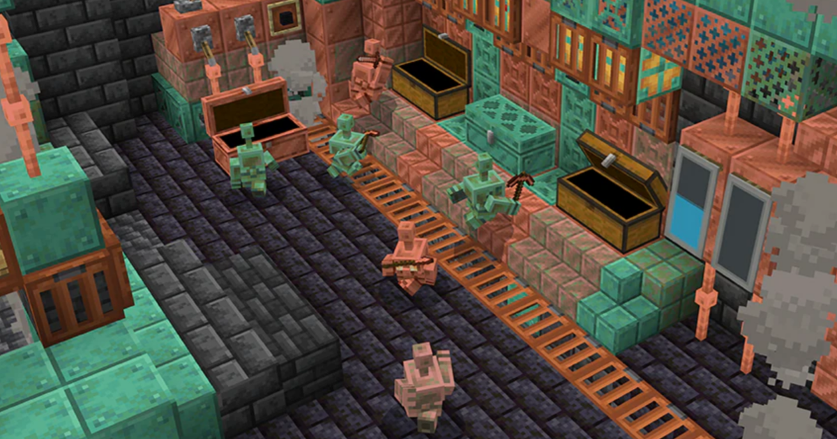 Read more about the article Chaotic hoarders beware, Minecraft is about to get an invasion of copper golem housekeepers