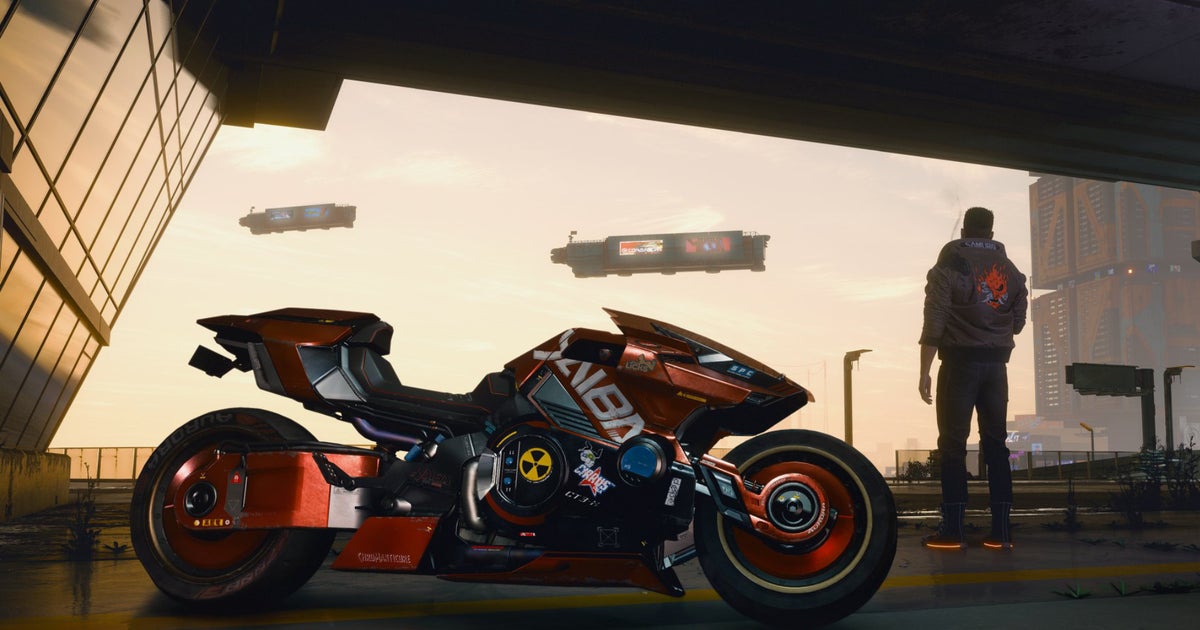 Read more about the article Cyberpunk 2077 update 2.3 motors into your life this week with new cars, auto-driving, a taxi service and more