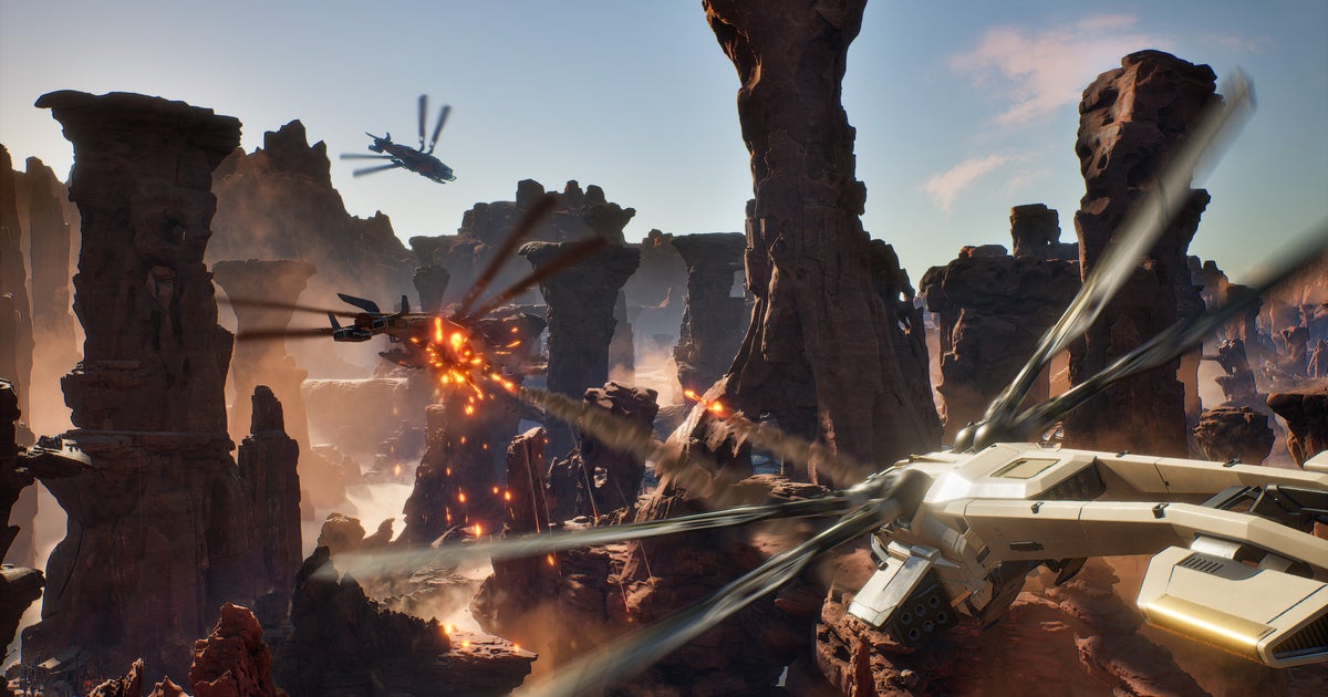 You are currently viewing Dune Awakening's devs are testing a patch that'll let you deposit all of your blood and should help tackle ornithopter griefing